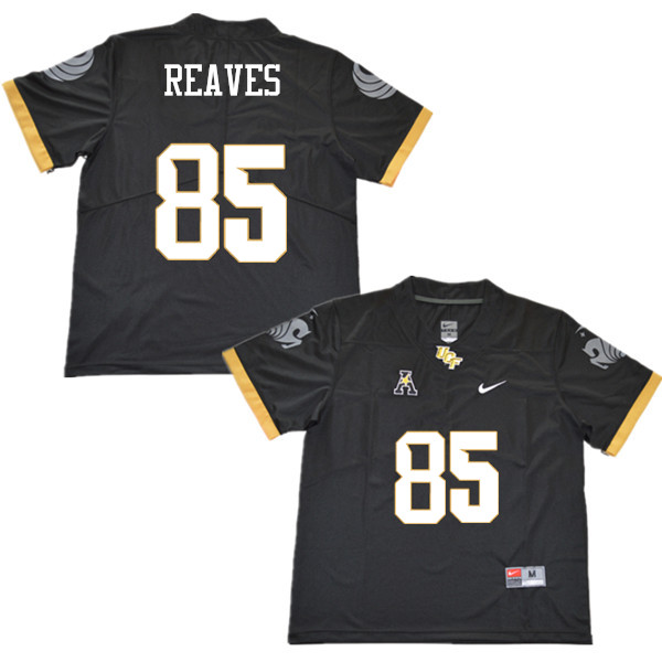 Men #85 Tristan Reaves UCF Knights College Football Jerseys Sale-Black - Click Image to Close
